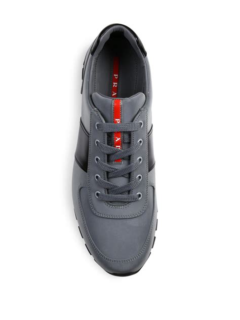 prada black runners|Prada runners men.